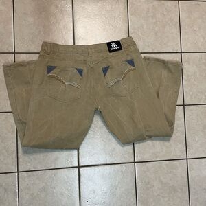 Vintage Red Ape Jeans Men's Size 42x30 Straight Leg Baggy Y2K 90s Grunge Hip Hop